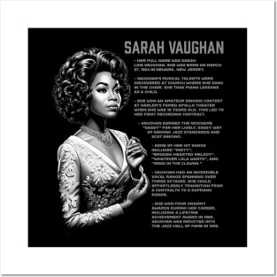 Sarah Vaughan Posters and Art